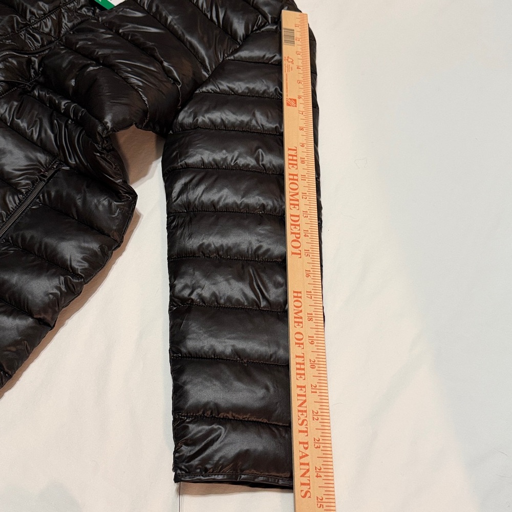 Kenneth Cole New York Full Zip Puffer Jacket with Hood Black Size XL - Picture 15 of 16